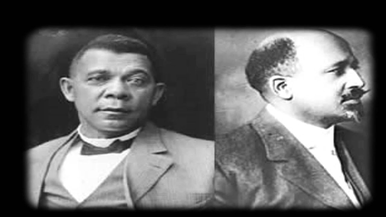 W.e.b. dubois and booker t. washington