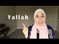 Learn Arabic #1- Popular Arabic Phrases - Yallah | Learn Arabic with Razanne