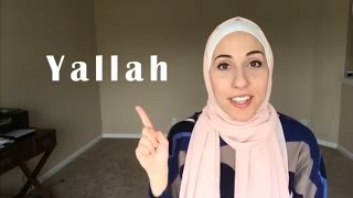Learn Arabic #1- Popular Arabic Phrases - Yallah | Learn Arabic with Razanne