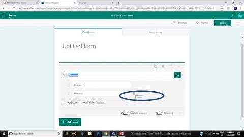 Class Attendance using Microsoft forms by Kamna