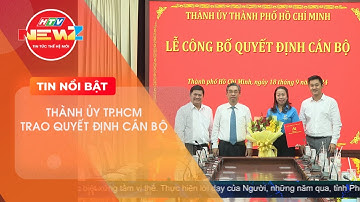 THÀNH ỦY TP.HCM TRAO QUYẾT ĐỊNH CÁN BỘ