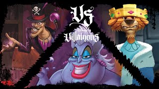 Disney Villainous: Dr Facilier Vs Ursula Vs Prince John