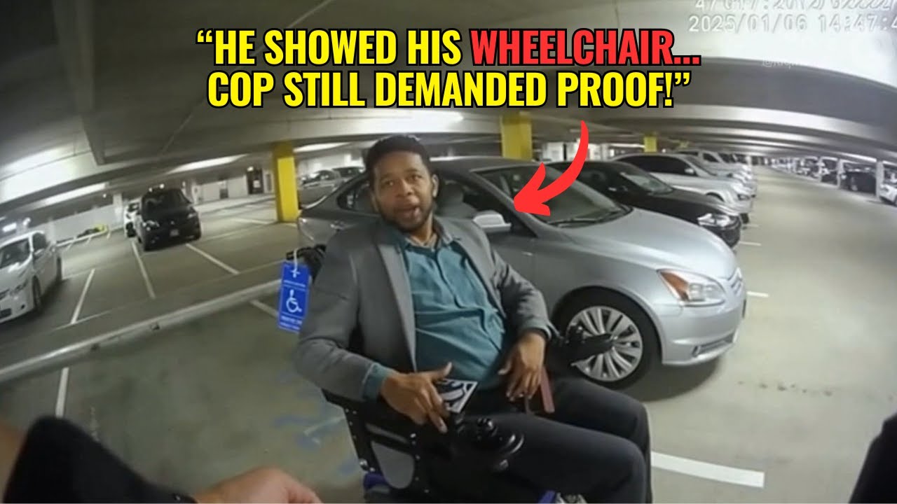 Cop Questions Disabled Parking — Man in Wheelchair Wins $750K Lawsuit ...