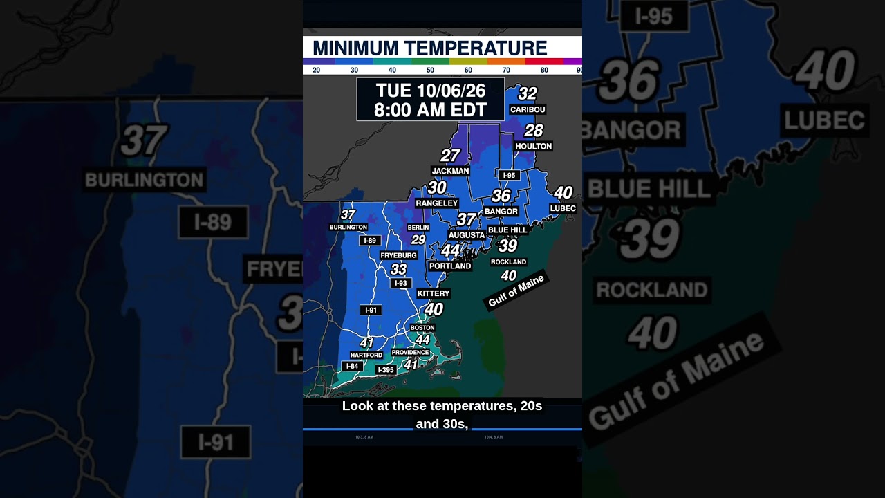 NappiCast: Summer-Like to Winter-Like? New England’s October Temperature Flip