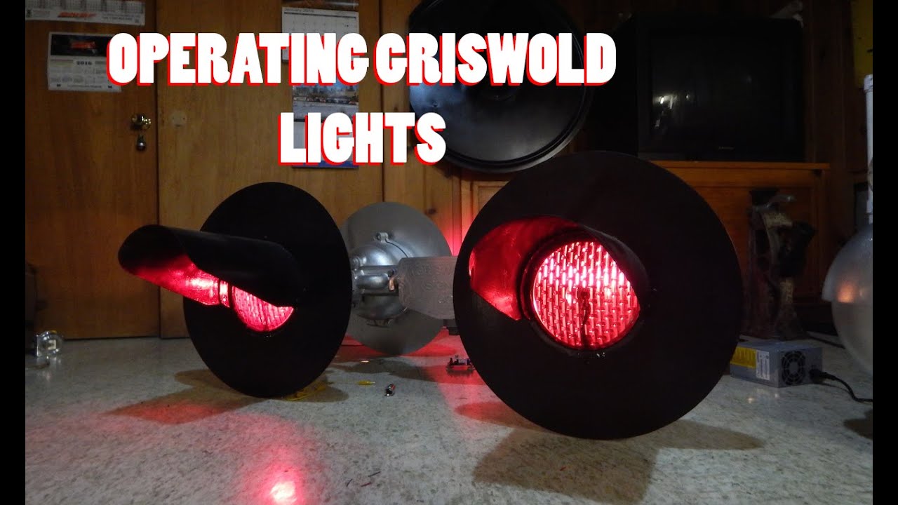Griswold Crossing Lights Operation YouTube