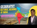 Natural regions of India with PYQ's