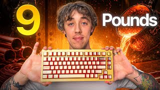 The Copper Keyboard Everyone Secretly Wanted Ft. Awekeys Metal Keycaps