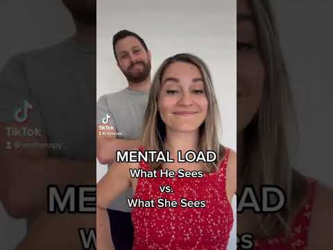 Mental Load: What He Sees vs. What She Sees