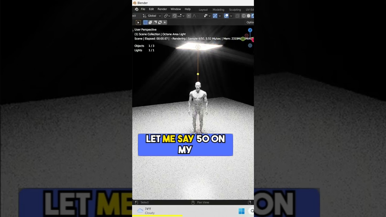 Blender Octane Lights 