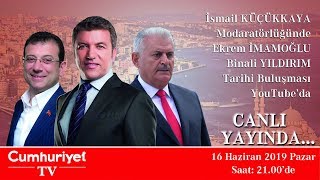 Ekrem İmamoğlu - Binali Yıldırım Tarihi Buluşması Cumhuriyet Tvde