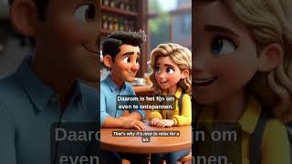 Afspreken met een Vriend – Nederlands Gesprek in een Café