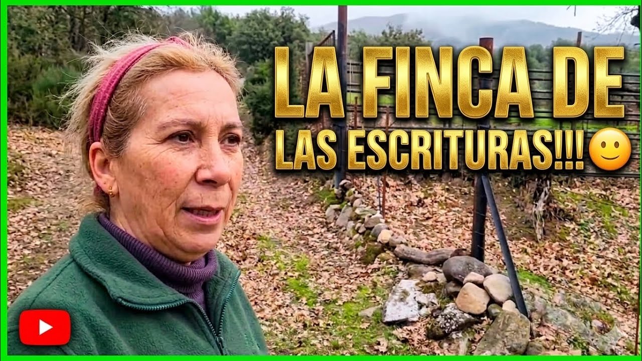LAS ESCRITURAS DE LA FINCA!!