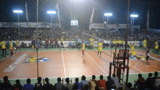 Seruuu Bangeeet Adu Smash Keras Depan Garis Serang
