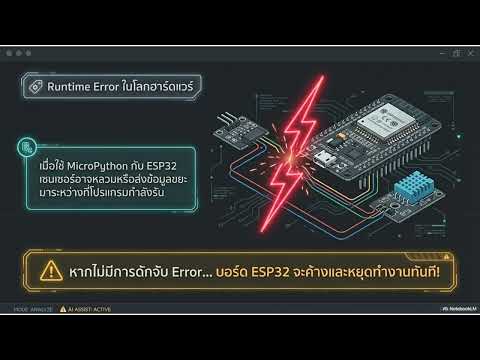 หน่วยการเรียนที่ 2 4  การอ่าน Error Message และ Debug ด้วย AI