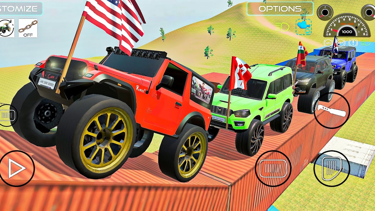 Loading Thar 4x4 in Dumper4x4🔥 #thar4x4 #dumper6x6 #newtharvideo #virel