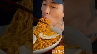 ASMR MUKBANG INDOMIE MI GORENG & FRIED CHICKEN | COOKING & EATING SOUND | Zach Choi ASMR