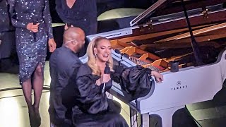 Adele talks about attending Beyoncé's Oscar after-party 