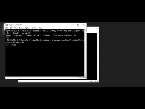 Cifra de César em python
