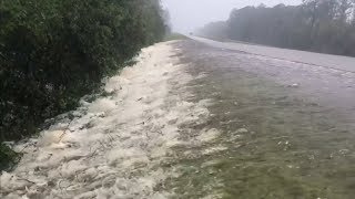 Extreme weather 2018 - Hurricane Florence update (USA) - ITV & BBC News - 16th September 2018