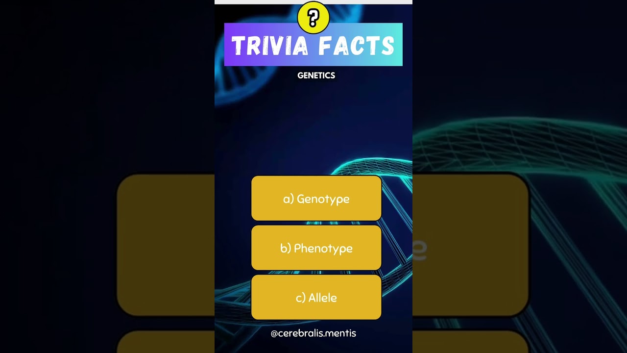📚 Trivia Facts | Genetics | 🌟 Trivia, Facts, and 🎲 Games! 🤓