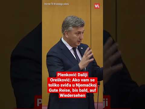 Plenković ironično poželio