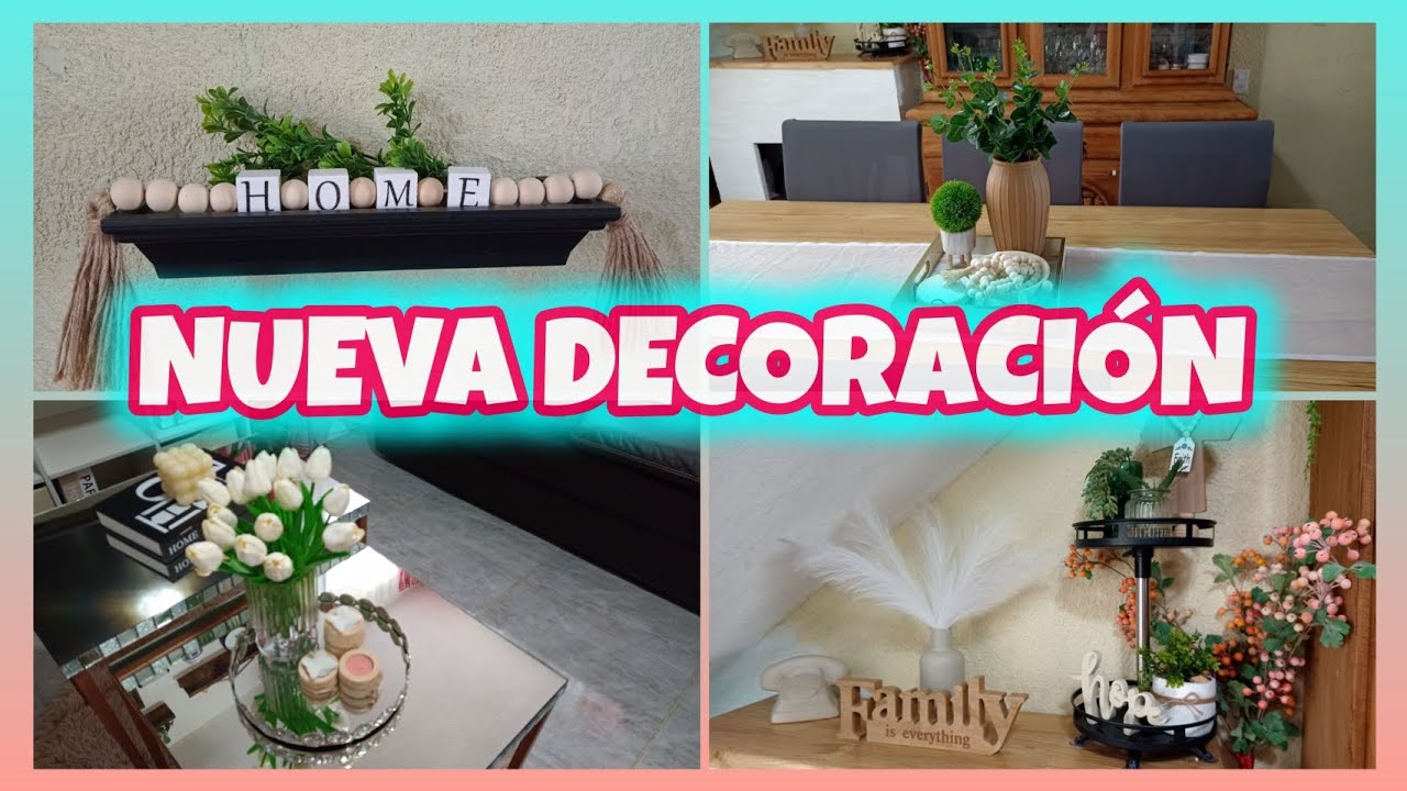 Cambiando la decoración en el comedor 💯 guardado decoraciones en mi nueva bodega 