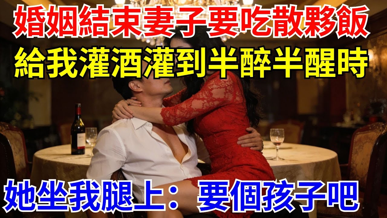 協議婚姻結束那天，總裁妻子執意要跟我吃散夥飯，給我灌酒灌到半醉半醒時，她突然坐到我腿上輕聲道：咱們要個孩子，不離了好不好？【風港故事】#男頻小說#都市#故事#小說#爽文#職場
