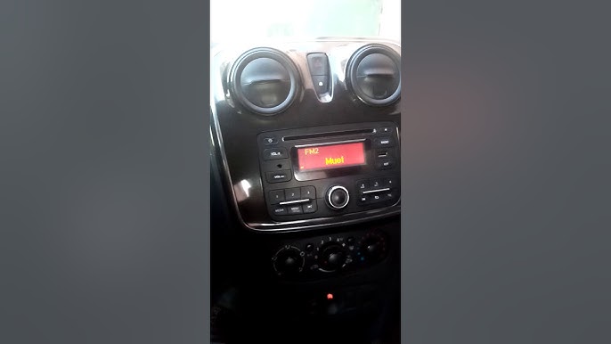 How to Turn Radio Text On or Off in Dacia Sandero ( 2011 - 2020 ) - Enable  or Disable RDS Feature 