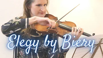 Elegy for Violin and Organ by James Biery