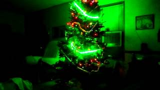 Solar Powered Christmas Tree - 12 Volt DC Sylvania Mosaic