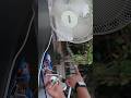 Gas leakage with lights off and exhaust fan on