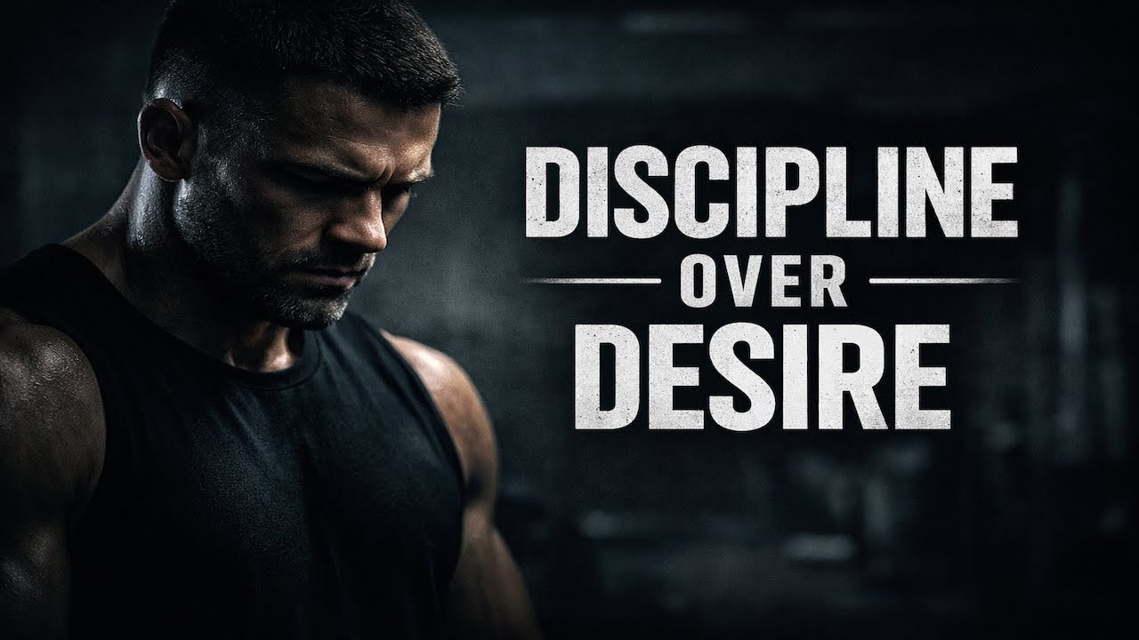 Discipline Over Desire | Dark Self-Control Motivationᴴᴰ | Motivate me