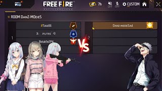 DI KEROYOK 3 CEWE ? DI TANTANG 1 VS 3 AUTO KITA KASIH PAHAMM?😱😱