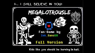 Megalotrousle Fight An Undertale Fan-Game All Endings