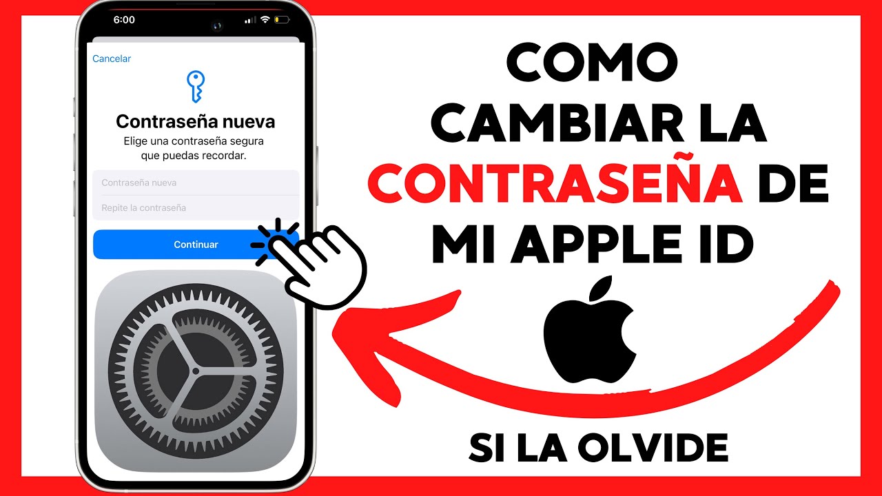 😱😉COMO CAMBIAR LA CONTRASEÑA DE MI APPLE ID😊 - YouTube