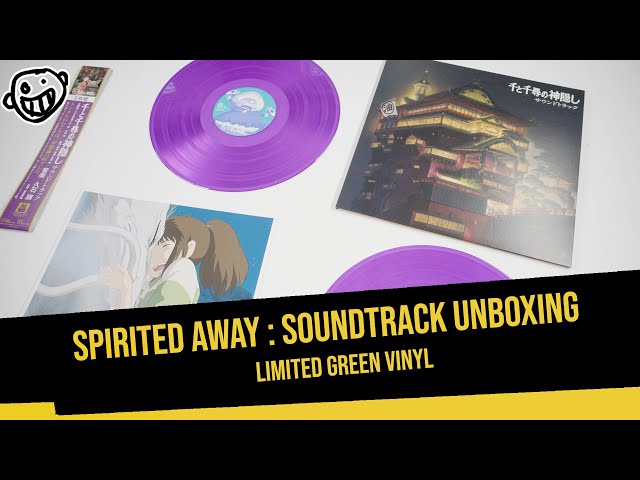Unboxing Spirited Away: Vinyl Soundtrack On Limited Purple Vinyl! JOE  HISAISHI studio ghibli 
