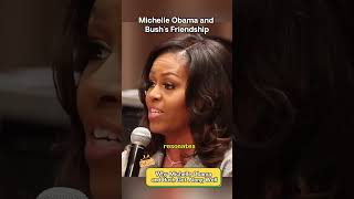 Michelleobama and Bush’s best friendship ❤️❤️#michelleobama #obama #obamabush#funny#politicalunity