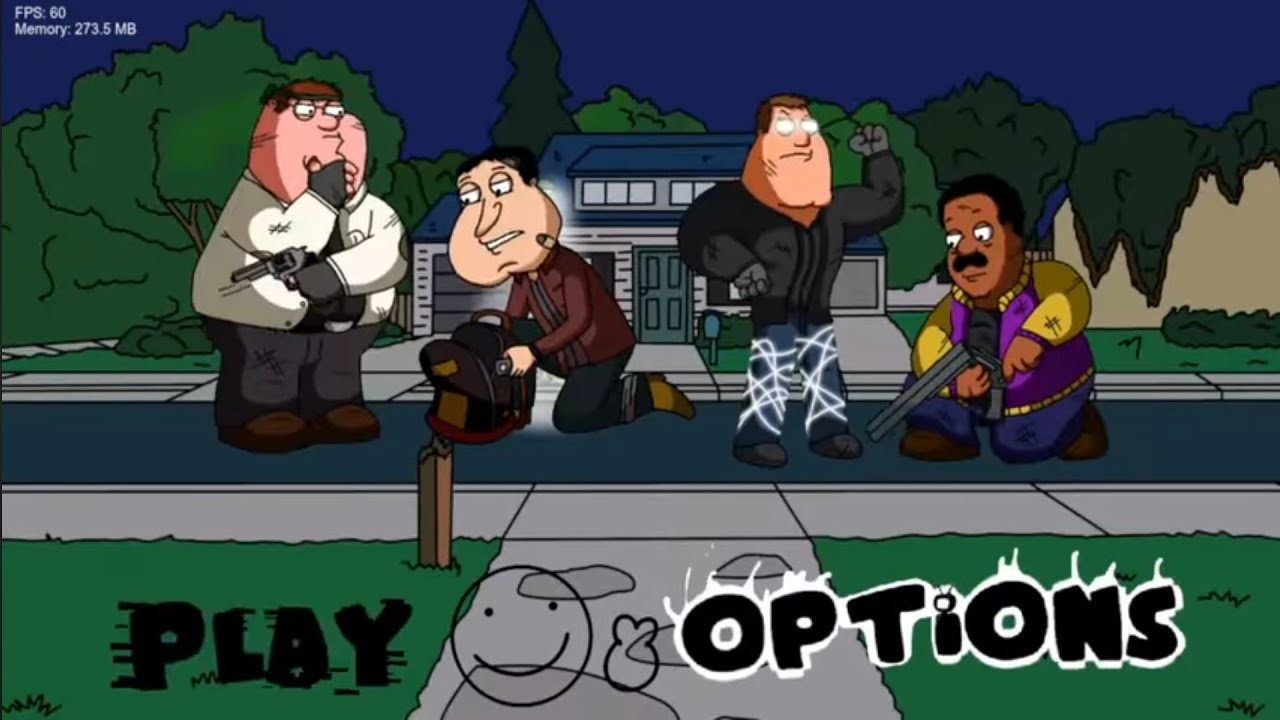 FNF Darkness Takeover: Quahog's Last Stand | High-Effort Rhythm Gameplay [AU Edition]