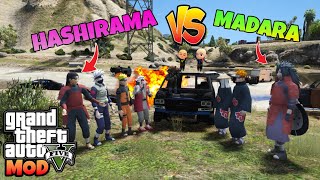 GTA 5 MOD NARUTO DAN HASHIRAMA MENYELAMATKAN UPIN IPIN