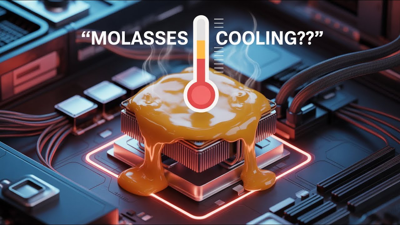 Can Molasses Cool Your PC? Unbelievable Experiment! - YouTube
