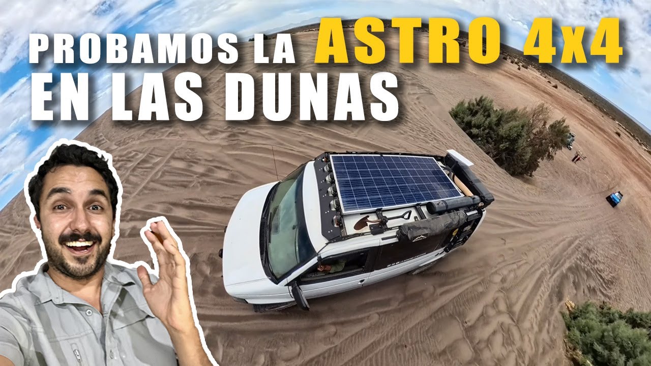 Así fue dormir en LAS DUNAS - Vanlife en Baja California Sur 🌵