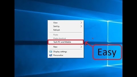 How to add Your Name in Right Click Menu