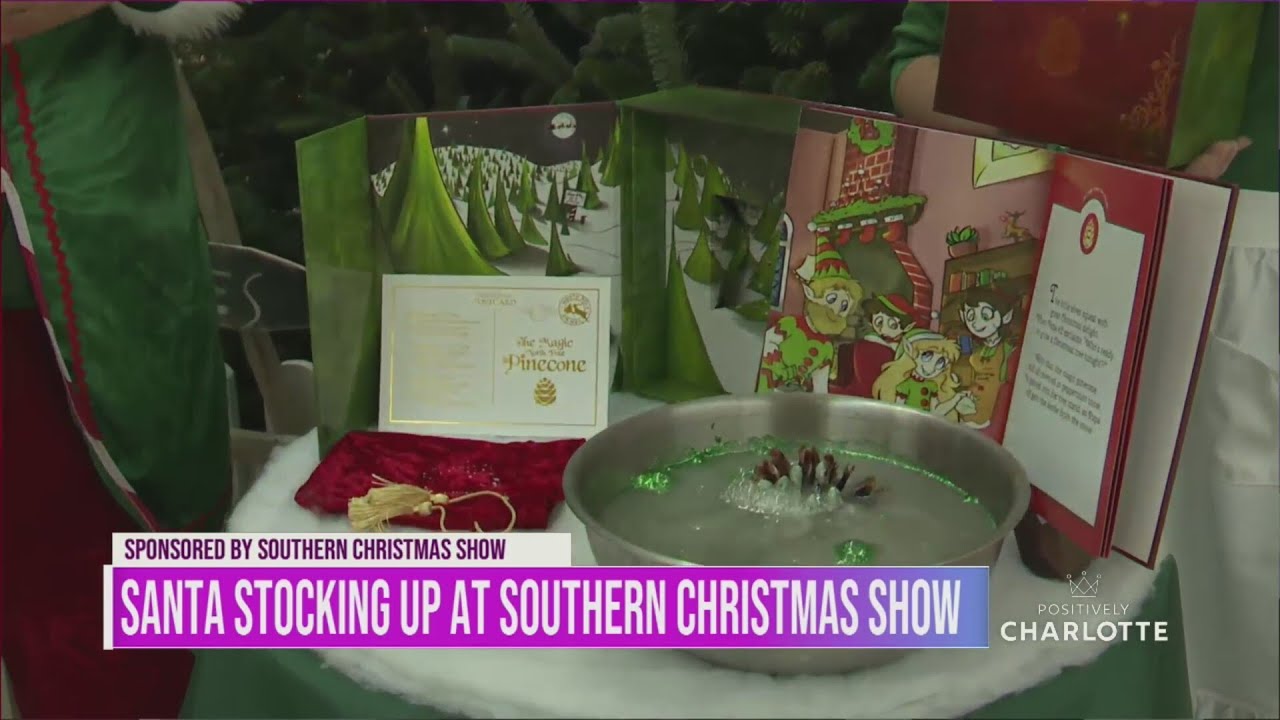 The magic of the holidays at the Southern Christmas Show - YouTube