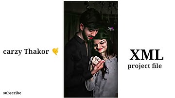 Hindi song 😍 ¹ free XML project link 🖇️#xml #xml_file #xmlpreset #video #shorts #like