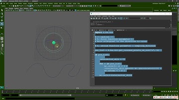 Get Intersection Points On Curve In Maya