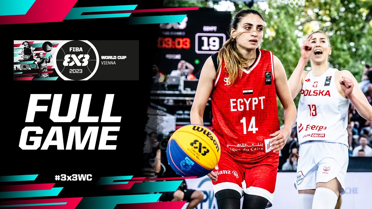 Poland 🇵🇱 vs Egypt 🇪🇬 | Women | Full Game | FIBA 3x3 World Cup 2023 | 3x3 Basketball