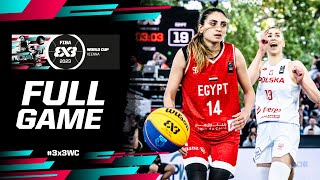 Poland 🇵🇱 vs Egypt 🇪🇬 | Women | Full Game | FIBA 3x3 World Cup 2023