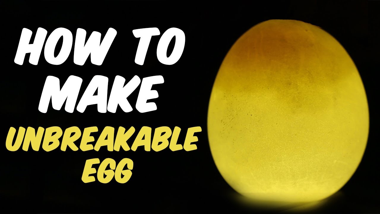 न टूटने वाला अंडा बनाना सीखेंLEARN HOW TO MAKE AN UNBREAKABLE BOUNCY