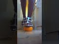 Orange crush in white heels
