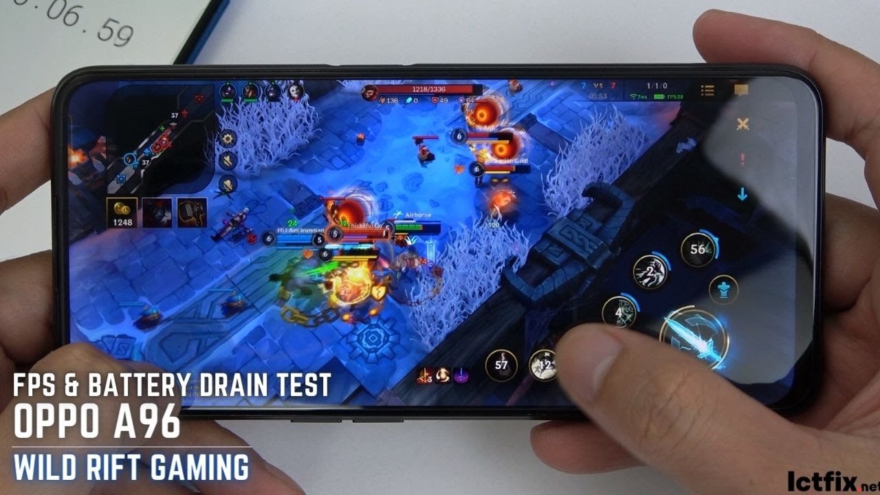 Samsung Galaxy M33 Wild Rift Gaming test | LOL Mobile